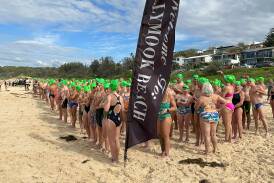 All is set for the annual Mollymook Ocean Swim event