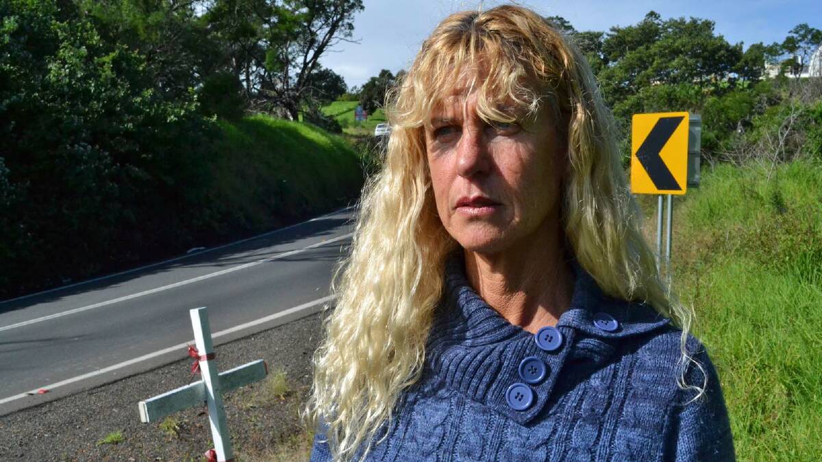MEMORIAL: Susan Welsh is researching the importance of roadside memorials and is hoping to speak to local families about the issue.