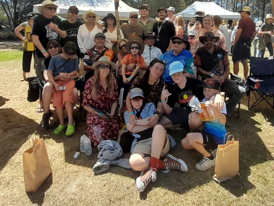 Ulladulla Yarning Mob at the Giiyong Festival. Picture supplied 