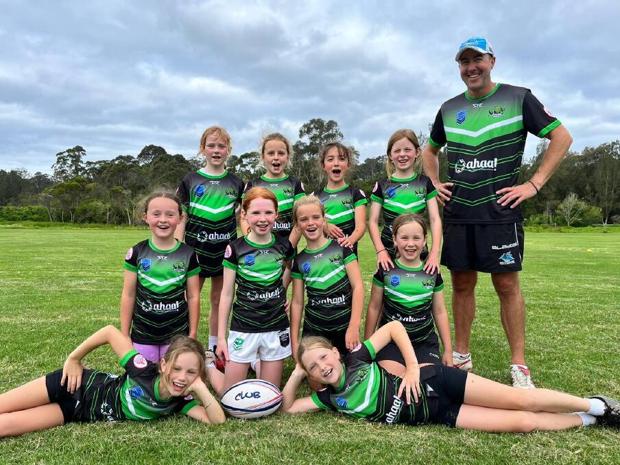The mighty Milton Ulladulla Touch Association's under 10s girls had a successful State Cup. Picture supplied 